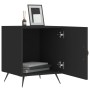 Nightstands 2 pcs engineered wood black 40x40x50 cm by vidaXL, Nightstands - Ref: Foro24-827503, Price: 50,14 €, Discount: %