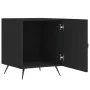 Nachttische 2 Stück Holzwerkstoff schwarz 40x40x50 cm von vidaXL, Nachttische - Ref: Foro24-827503, Preis: 49,71 €, Rabatt: %