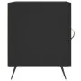 Nachttische 2 Stück Holzwerkstoff schwarz 40x40x50 cm von vidaXL, Nachttische - Ref: Foro24-827503, Preis: 49,71 €, Rabatt: %
