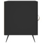 Nightstands 2 pcs engineered wood black 40x40x50 cm by vidaXL, Nightstands - Ref: Foro24-827503, Price: 50,14 €, Discount: %