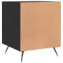 Mesitas de noche 2 uds madera de ingeniería negro 40x40x50 cm de vidaXL, Mesitas de noche - Ref: Foro24-827503, Precio: 49,71...