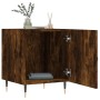Nachttische, 2 Stück, Holzwerkstoff, geräucherte Eiche, 40 x 40 x 50 cm von vidaXL, Nachttische - Ref: Foro24-827527, Preis: ...