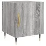 Bedside table made of gray Sonoma engineered wood, 40x40x50 cm. by vidaXL, Nightstands - Ref: Foro24-827528, Price: 37,89 €, ...
