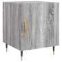 Sonoma Nachttisch aus grauem Holzwerkstoff 40x40x50 cm von vidaXL, Nachttische - Ref: Foro24-827528, Preis: 38,37 €, Rabatt: %