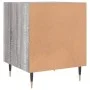 Bedside table made of gray Sonoma engineered wood, 40x40x50 cm. by vidaXL, Nightstands - Ref: Foro24-827528, Price: 37,89 €, ...