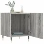 Bedside table made of gray Sonoma engineered wood, 40x40x50 cm. by vidaXL, Nightstands - Ref: Foro24-827528, Price: 37,89 €, ...
