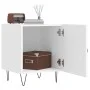 Bedside tables 2 units engineered wood white 40x40x50 cm by vidaXL, Nightstands - Ref: Foro24-827549, Price: 46,94 €, Discoun...