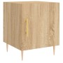 Nachttische, 2 Stück, Holzwerkstoff, Sonoma-Eiche, 40 x 40 x 50 cm von vidaXL, Nachttische - Ref: Foro24-827539, Preis: 64,61...
