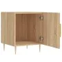 Mesitas noche 2 uds madera ingeniería roble Sonoma 40x40x50 cm de vidaXL, Mesitas de noche - Ref: Foro24-827539, Precio: 63,8...