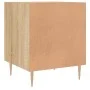 Mesitas noche 2 uds madera ingeniería roble Sonoma 40x40x50 cm de vidaXL, Mesitas de noche - Ref: Foro24-827539, Precio: 63,8...