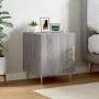 Mesita de noche madera de ingeniería gris Sonoma 40x40x50 cm de vidaXL, Mesitas de noche - Ref: Foro24-827544, Precio: 40,92 ...