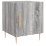Sonoma grauer Nachttisch aus Holzwerkstoff, 40 x 40 x 50 cm von vidaXL, Nachttische - Ref: Foro24-827544, Preis: 41,48 €, Rab...