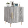 Sonoma grauer Nachttisch aus Holzwerkstoff, 40 x 40 x 50 cm von vidaXL, Nachttische - Ref: Foro24-827544, Preis: 41,48 €, Rab...