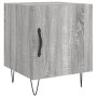 Nachttische 2 Stk. Ingenieurholz Sonoma grau 40x40x50 cm von vidaXL, Nachttische - Ref: Foro24-827561, Preis: 46,81 €, Rabatt: %