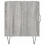 Bedside tables 2 units engineered wood gray Sonoma 40x40x50 cm by vidaXL, Nightstands - Ref: Foro24-827561, Price: 46,40 €, D...