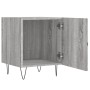 Nachttische 2 Stk. Ingenieurholz Sonoma grau 40x40x50 cm von vidaXL, Nachttische - Ref: Foro24-827561, Preis: 46,81 €, Rabatt: %