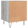 Bedside tables 2 units engineered wood gray Sonoma 40x40x50 cm by vidaXL, Nightstands - Ref: Foro24-827561, Price: 46,40 €, D...