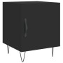 Nachttische 2 Stück Holzwerkstoff schwarz 40x40x50 cm von vidaXL, Nachttische - Ref: Foro24-827551, Preis: 47,29 €, Rabatt: %