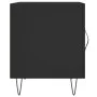 Mesitas de noche 2 uds madera de ingeniería negro 40x40x50 cm de vidaXL, Mesitas de noche - Ref: Foro24-827551, Precio: 46,88...