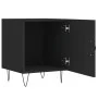 Mesitas de noche 2 uds madera de ingeniería negro 40x40x50 cm de vidaXL, Mesitas de noche - Ref: Foro24-827551, Precio: 46,88...