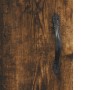 Smoked oak engineered wood bedside table 40x40x50 cm by vidaXL, Nightstands - Ref: Foro24-827558, Price: 37,80 €, Discount: %
