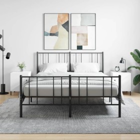 Nachttische 2 Stk. Holzwerkstoff weiß 40x40x50 cm von vidaXL, Nachttische - Ref: Foro24-827581, Preis: 58,47 €, Rabatt: %