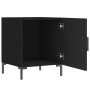 Schwarzer Nachttisch aus Holzwerkstoff, 40 x 40 x 50 cm von vidaXL, Nachttische - Ref: Foro24-827566, Preis: 36,89 €, Rabatt: %