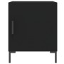 Schwarzer Nachttisch aus Holzwerkstoff, 40 x 40 x 50 cm von vidaXL, Nachttische - Ref: Foro24-827566, Preis: 36,89 €, Rabatt: %