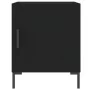 Schwarzer Nachttisch aus Holzwerkstoff, 40 x 40 x 50 cm von vidaXL, Nachttische - Ref: Foro24-827566, Preis: 36,57 €, Rabatt: %
