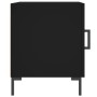 Schwarzer Nachttisch aus Holzwerkstoff, 40 x 40 x 50 cm von vidaXL, Nachttische - Ref: Foro24-827566, Preis: 36,89 €, Rabatt: %