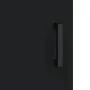 Mesita de noche madera de ingeniería negro 40x40x50 cm de vidaXL, Mesitas de noche - Ref: Foro24-827566, Precio: 36,57 €, Des...