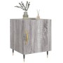 Nachttische 2 Einheiten Sonomagraues Holzwerkstoff 40x40x50 cm von vidaXL, Nachttische - Ref: Foro24-827529, Preis: 48,25 €, ...