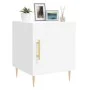 Weißer Nachttisch aus Holzwerkstoff, 40 x 40 x 50 cm von vidaXL, Nachttische - Ref: Foro24-827532, Preis: 39,00 €, Rabatt: %