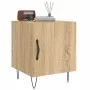 Engineered wood nightstand in Sonoma oak, 40x40x50 cm by vidaXL, Nightstands - Ref: Foro24-827554, Price: 36,83 €, Discount: %