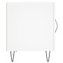 Weißer Nachttisch aus Holzwerkstoff, 40 x 40 x 50 cm von vidaXL, Nachttische - Ref: Foro24-827548, Preis: 38,26 €, Rabatt: %