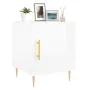 Bedside tables 2 units engineered wood glossy white 40x40x50 cm by vidaXL, Nightstands - Ref: Foro24-827537, Price: 69,88 €, ...