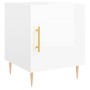 Nachttische 2 Stk. Ingenieurholz weiß glänzend 40x40x50 cm von vidaXL, Nachttische - Ref: Foro24-827537, Preis: 70,76 €, Raba...