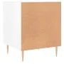 Bedside tables 2 units engineered wood glossy white 40x40x50 cm by vidaXL, Nightstands - Ref: Foro24-827537, Price: 69,88 €, ...