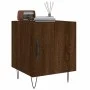 Mesitas noche 2 uds madera ingeniería marrón roble 40x40x50 cm de vidaXL, Mesitas de noche - Ref: Foro24-827563, Precio: 46,4...