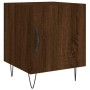 Nachttische 2 Stk. Holzwerkstoff braune Eiche 40x40x50 cm von vidaXL, Nachttische - Ref: Foro24-827563, Preis: 46,81 €, Rabat...