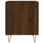 Nachttische 2 Stk. Holzwerkstoff braune Eiche 40x40x50 cm von vidaXL, Nachttische - Ref: Foro24-827563, Preis: 46,81 €, Rabat...