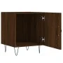 Mesitas noche 2 uds madera ingeniería marrón roble 40x40x50 cm de vidaXL, Mesitas de noche - Ref: Foro24-827563, Precio: 46,4...