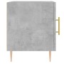 Nachttische 2 Stück betongraues Holzwerkstoff 40x40x50 cm von vidaXL, Nachttische - Ref: Foro24-827541, Preis: 47,73 €, Rabat...