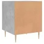 Nightstands 2 pcs concrete gray engineered wood 40x40x50 cm by vidaXL, Nightstands - Ref: Foro24-827541, Price: 47,32 €, Disc...