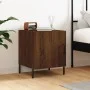 Nachttisch aus braunem Eichenholz, 40x40x50 cm von vidaXL, Nachttische - Ref: Foro24-827594, Preis: 37,23 €, Rabatt: %