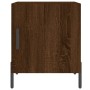 Nachttisch aus braunem Eichenholz, 40x40x50 cm von vidaXL, Nachttische - Ref: Foro24-827594, Preis: 37,23 €, Rabatt: %