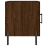 Nachttisch aus braunem Eichenholz, 40x40x50 cm von vidaXL, Nachttische - Ref: Foro24-827594, Preis: 37,23 €, Rabatt: %