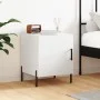 Engineered wood white bedside table 40x40x50 cm by vidaXL, Nightstands - Ref: Foro24-827580, Price: 44,81 €, Discount: %