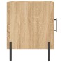 Nachttische, 2 Stück, Holzwerkstoff, Sonoma-Eiche, 40 x 40 x 50 cm von vidaXL, Nachttische - Ref: Foro24-827587, Preis: 56,37...