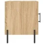 Nightstands 2 pcs engineered wood Sonoma oak 40x40x50 cm by vidaXL, Nightstands - Ref: Foro24-827587, Price: 55,87 €, Discoun...